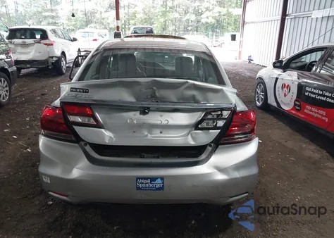 2015 Honda Civic Ex-L из США, поврежденный, VIN 2HGFB2F94FH556095